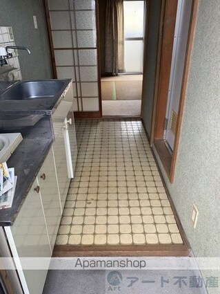 愛媛県松山市立花４丁目[1K/21.53m2]の玄関