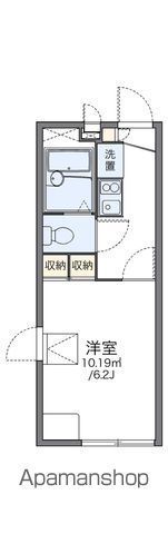 レオパレスサンキエムの間取り