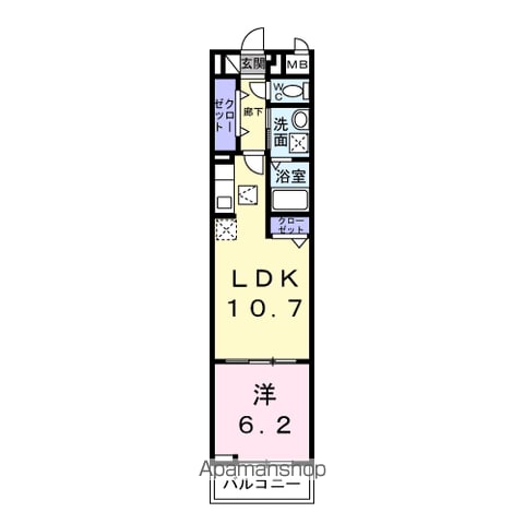 【コートヤードⅢ番館の間取り】