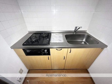 岡山県倉敷市稲荷町[1K/23m2]のキッチン