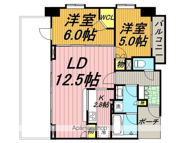 【シティハウス柏ステーションコートの間取り】