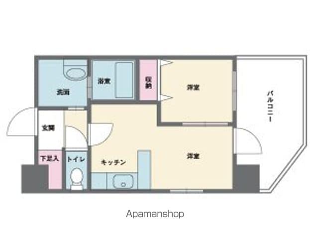 HF西新宿レジデンスEASTの間取り写真