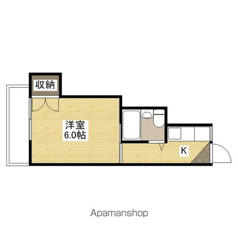 AXA舟入通りの間取り写真