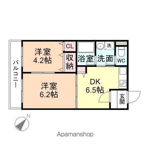 富山市 3階建 築25年の間取り写真