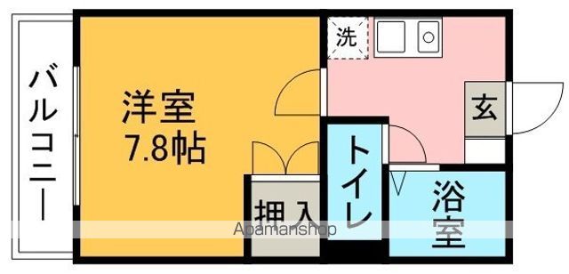 コーポラスヘルシーIIの間取り写真