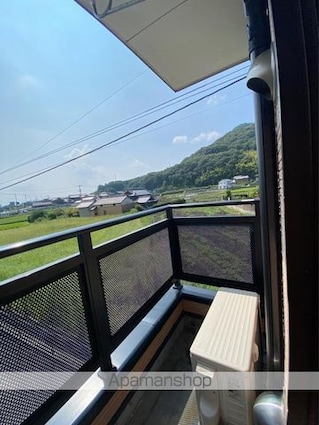 サンライズｋ３　Ａ[2LDK/56.48m2]のバルコニー