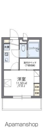 レオパレス名駅南の間取り写真
