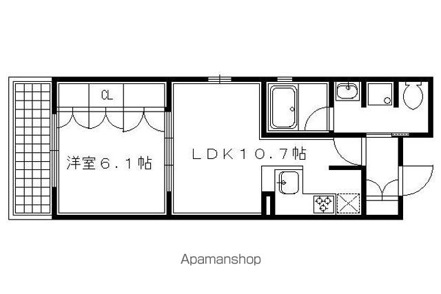 リーガル京都河原町四条南の間取り写真