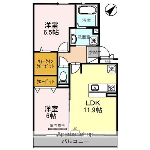 ラヴィベル彦根の間取り写真