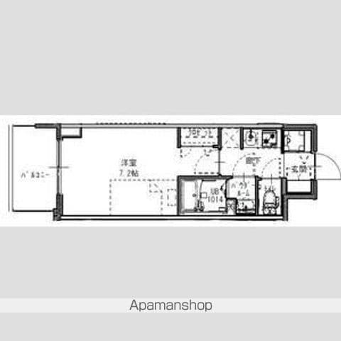 SーRESIDENCE堺筋本町DEUXの間取り写真