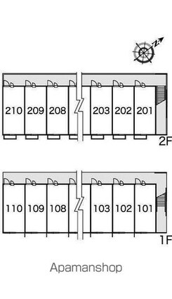 レオパレスシティー　パル[1K/23.18m2]の共用部