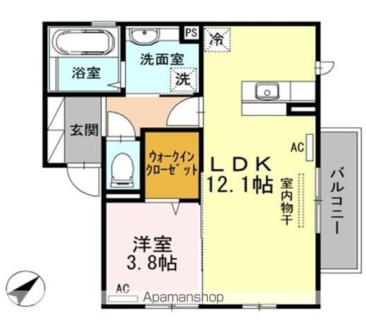 OKーROOM東山の間取り写真