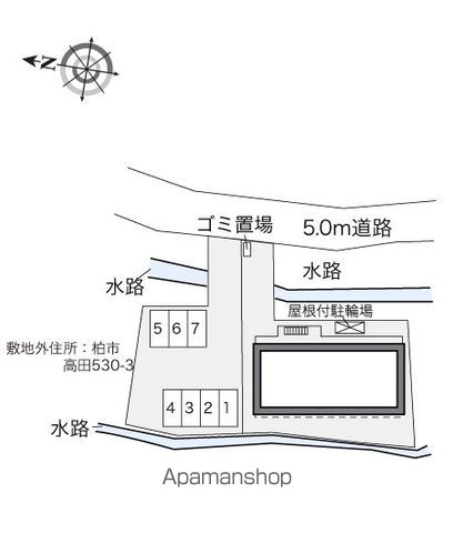 レオパレスラビーネ 204 ｜ 千葉県柏市高田530-2（賃貸アパート1K・2階・22.35㎡） その15