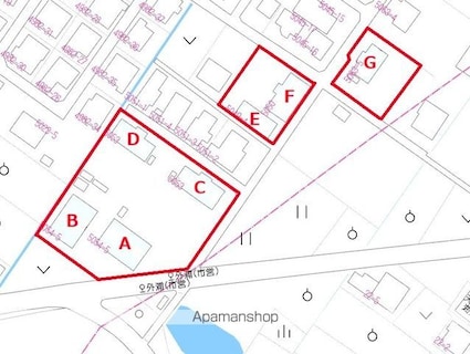 レガシーＧ[3DK/57.21m2]の配置図