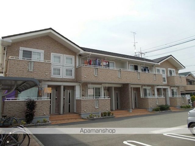 福山市 2階建 築17年の外観写真