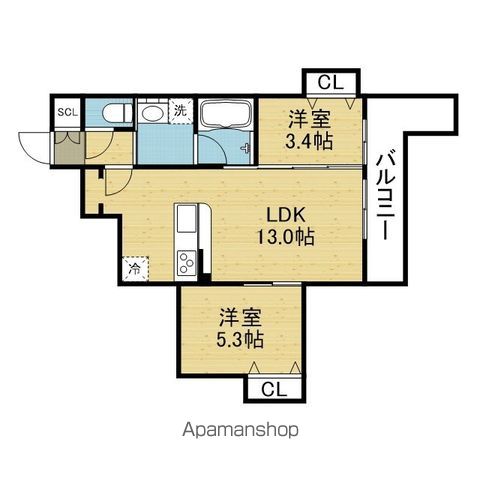 REGLIA今里NORTHの間取り写真