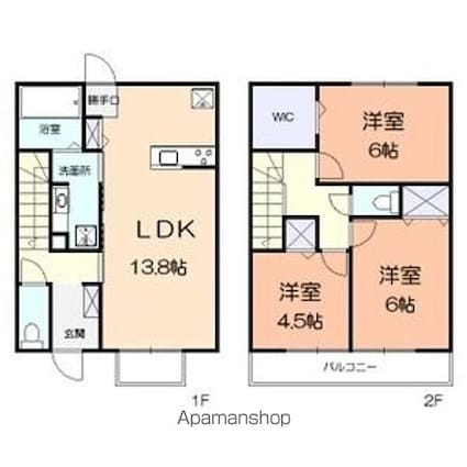 ベルハイム[3LDK/80.15m2]の間取図