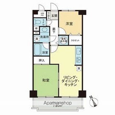 ライオンズマンション竹の塚第3の間取り写真