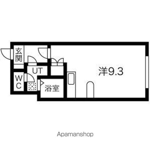 メゾンドエルミタージュ円山の間取り写真
