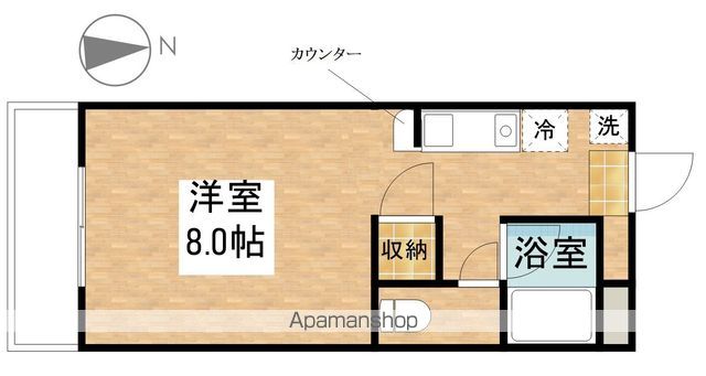 サンメゾンの間取り写真
