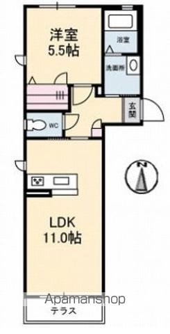 オーキッドの間取り写真
