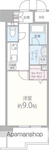 グランドゥール敷津の間取り写真