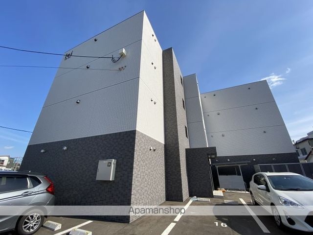 函館市電宝来谷地頭 宝来町駅 徒歩6分 4階建 築8年の外観写真