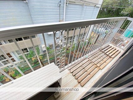 屋島ハイツ　Ｂ棟[2DK/46.4m2]のバルコニー