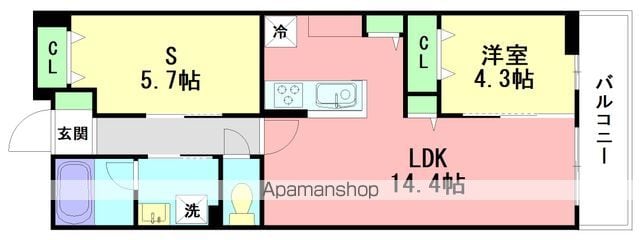 GRAND RESIDENCE UCHIYAMA IVの間取り写真