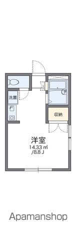 レオパレス中町の間取り写真