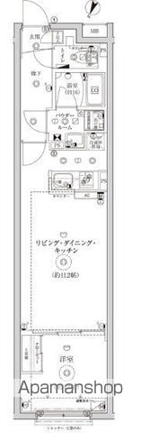 CREATIF池袋の間取り写真