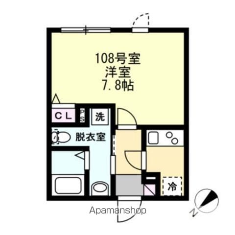 シールーム鵠沼海岸の間取り写真