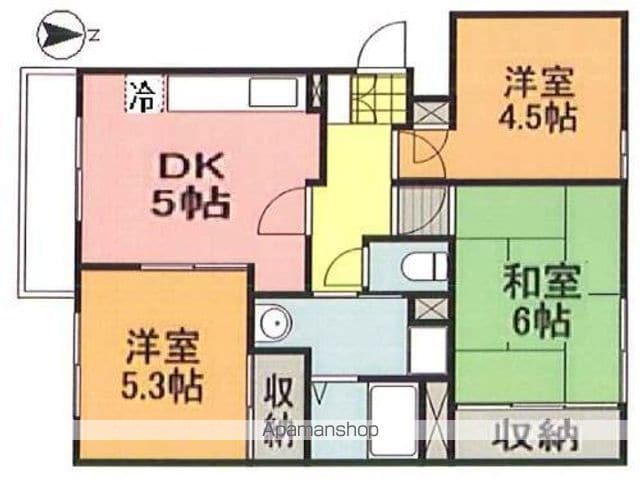 メゾン大西の間取り写真