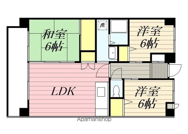 【ＤＡＩＳＨＯ　ＴＯＷＮ花畑の間取り】