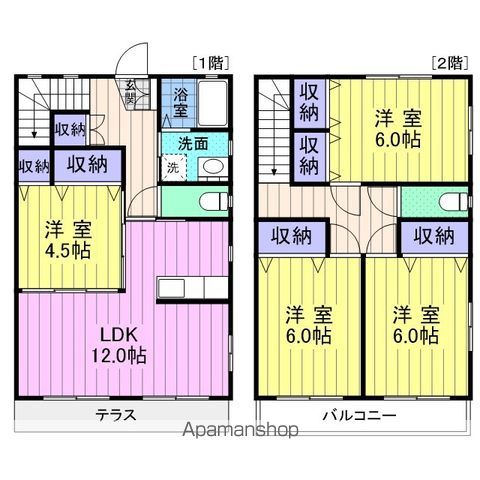 メゾンSSL新田の間取り写真