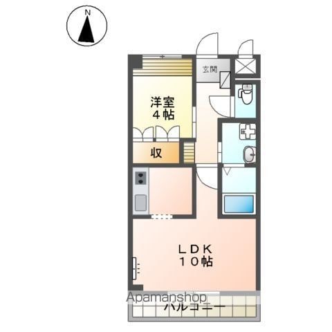 MONTE LIBRO 南八千代の間取り写真