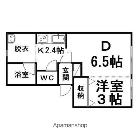 ハイツS2の間取り写真