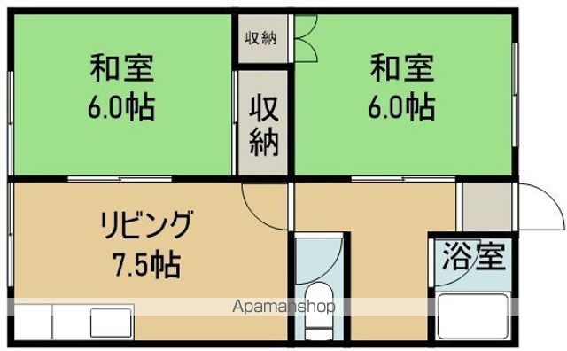 ハイデンス日吉Iの間取り写真