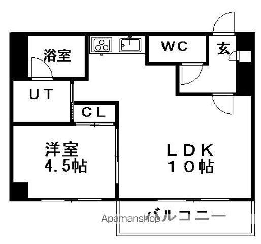 エポック南7条館の間取り写真