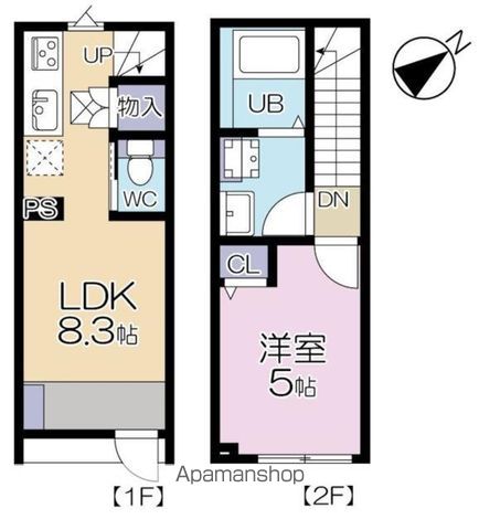 MOKーTERRACE NERIMA VILLAの間取り写真