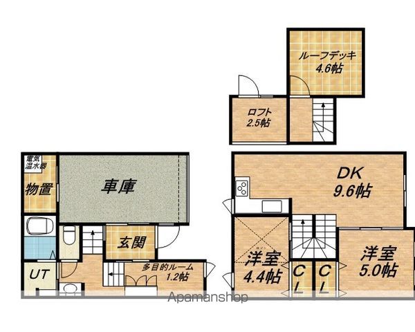 DOLETA山鼻Aの間取り写真