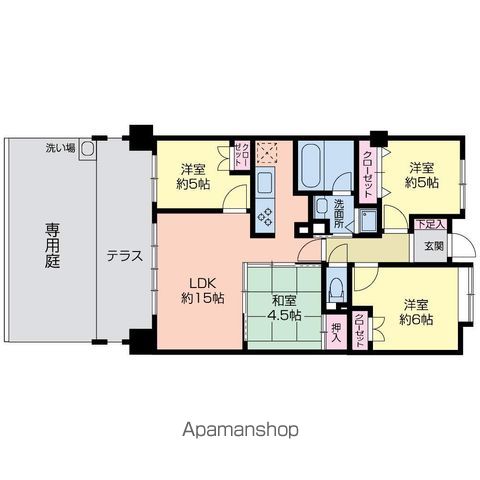 【ＫＤＸレジデンス平尾浄水町の間取り】