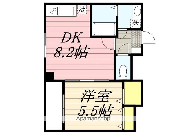 千葉市中央区今井のマンションの間取り