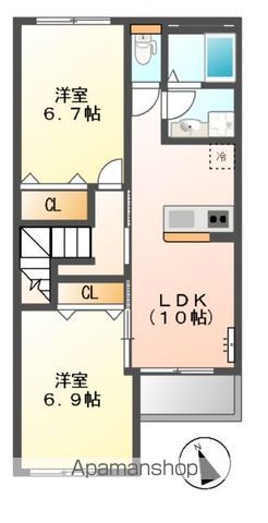 【サリエンテ・アカツカの間取り】