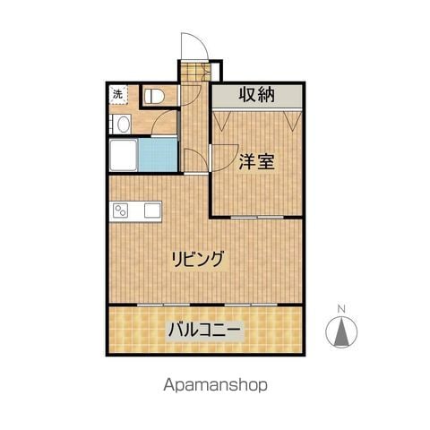 カーサ高千穂通りの間取り写真