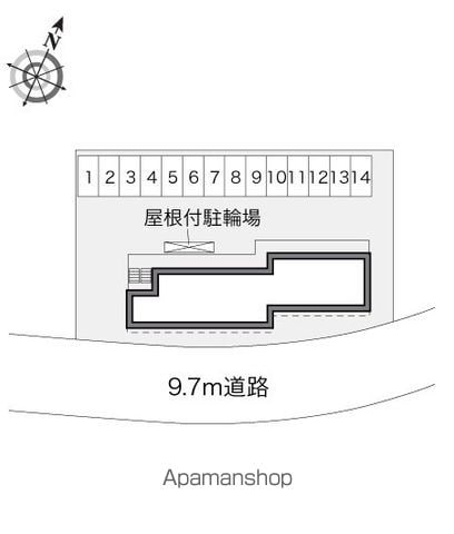 レオパレスバンビーノ花輪 105 ｜ 千葉県千葉市中央区花輪町46-43（賃貸アパート1K・1階・23.18㎡） その12