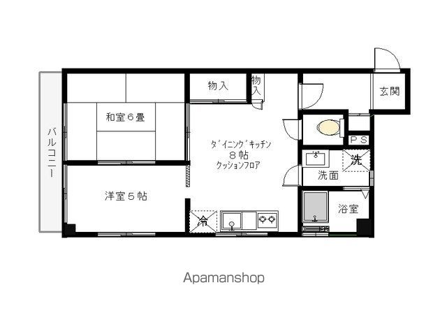 ファリーナ菊川の間取り