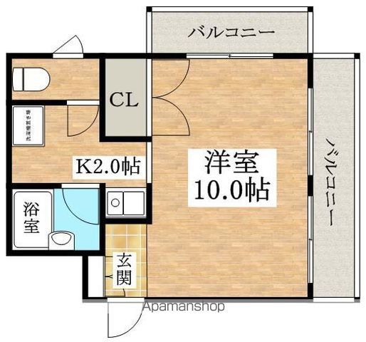 Kスクエアの間取り写真
