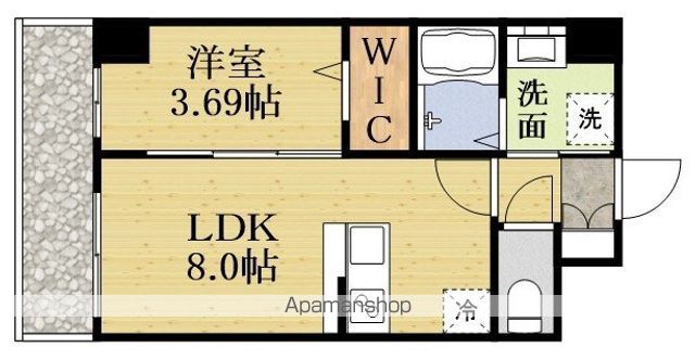 GRAN PASEO 江坂の間取り写真