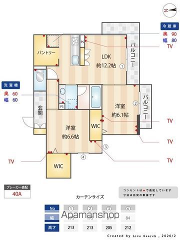セレスティア中野上高田の内装写真